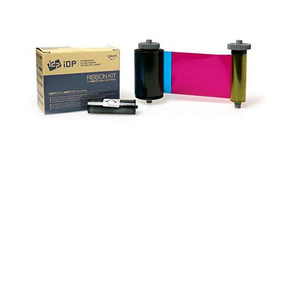 Bilde av Smart-30S/Smart-30D/Smart-50S/Smart-50D 3(1/2)+1 ribbon/dye film (1/2 YMC - black+overlay) - 350 print. Smart 55650640 / 650640 SIADC-P-HYMCKO. (DE,SE,NO,FI,RO,PL)