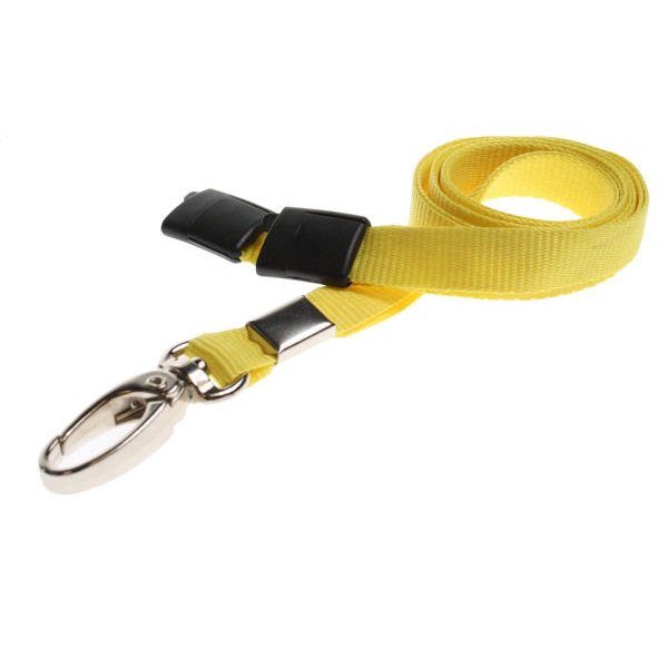 Bilde av Yellow lanyard / keyhanger 10 mm with metal lobster clip. 60270567 (DE,SE,NO,FI,RO,PL)