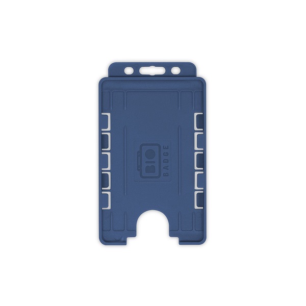 Bilde av Blue 2 sided/2 cards Bio Cardholder/carrying open face plastic (vertical/portrait). 60270498 (DE,SE,NO,FI,RO,PL)