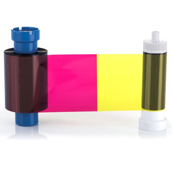 Bilde av  4-color ribbon / dye film (YMCKO) for Authentys Plus/Pro/Pro360 - 300 print. AU300YMCKO (DE,SE,NO,FI,RO,PL)